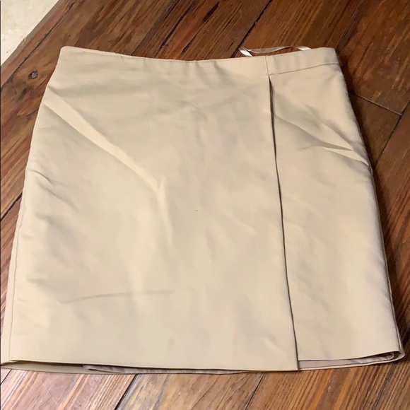 Philosophy Dresses & Skirts - Philosophy khaki faux wrap skirt 12